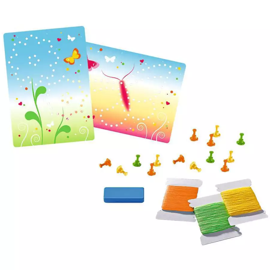 Ravensburger BeCreative String Art Butterflies bunt