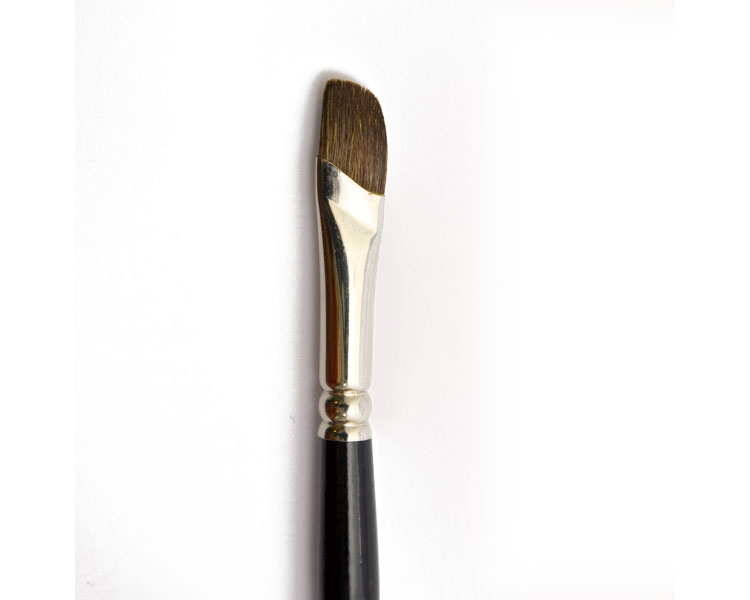 BELA - 022-2 flach-oval-schräger Ponyhaar
