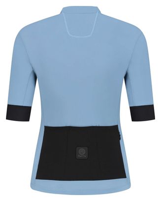 Maillot Manches Courtes Velo Rogelli Signature - Femme - Bleu