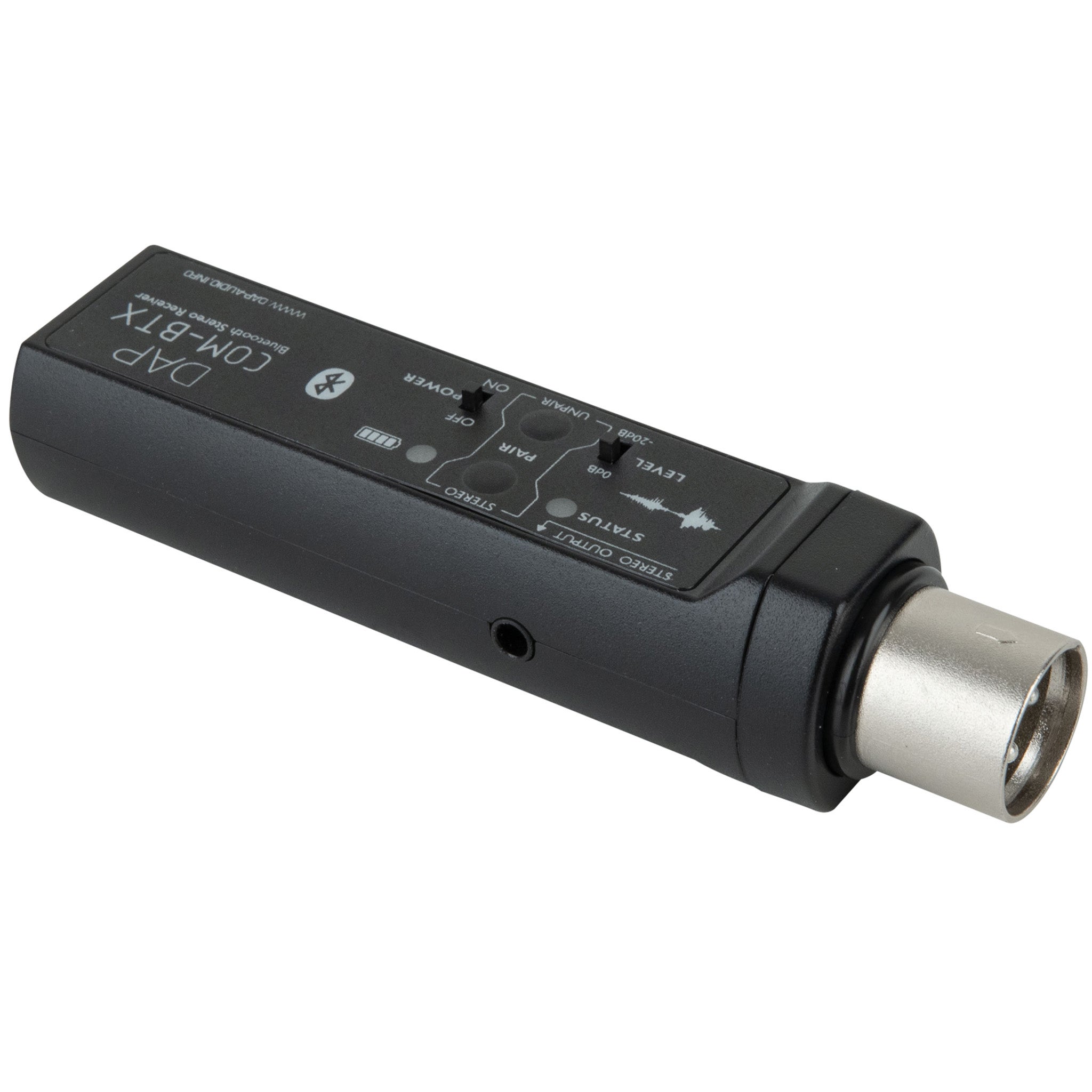 DAP COM-BTX Bluetooth audio ontvanger, mini-jack en XLR