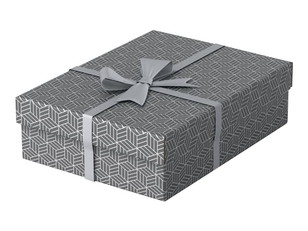 Esselte - Gaveeske - medium - 36 cm x 26.5 cm x 10 cm - grå - pakke av 3