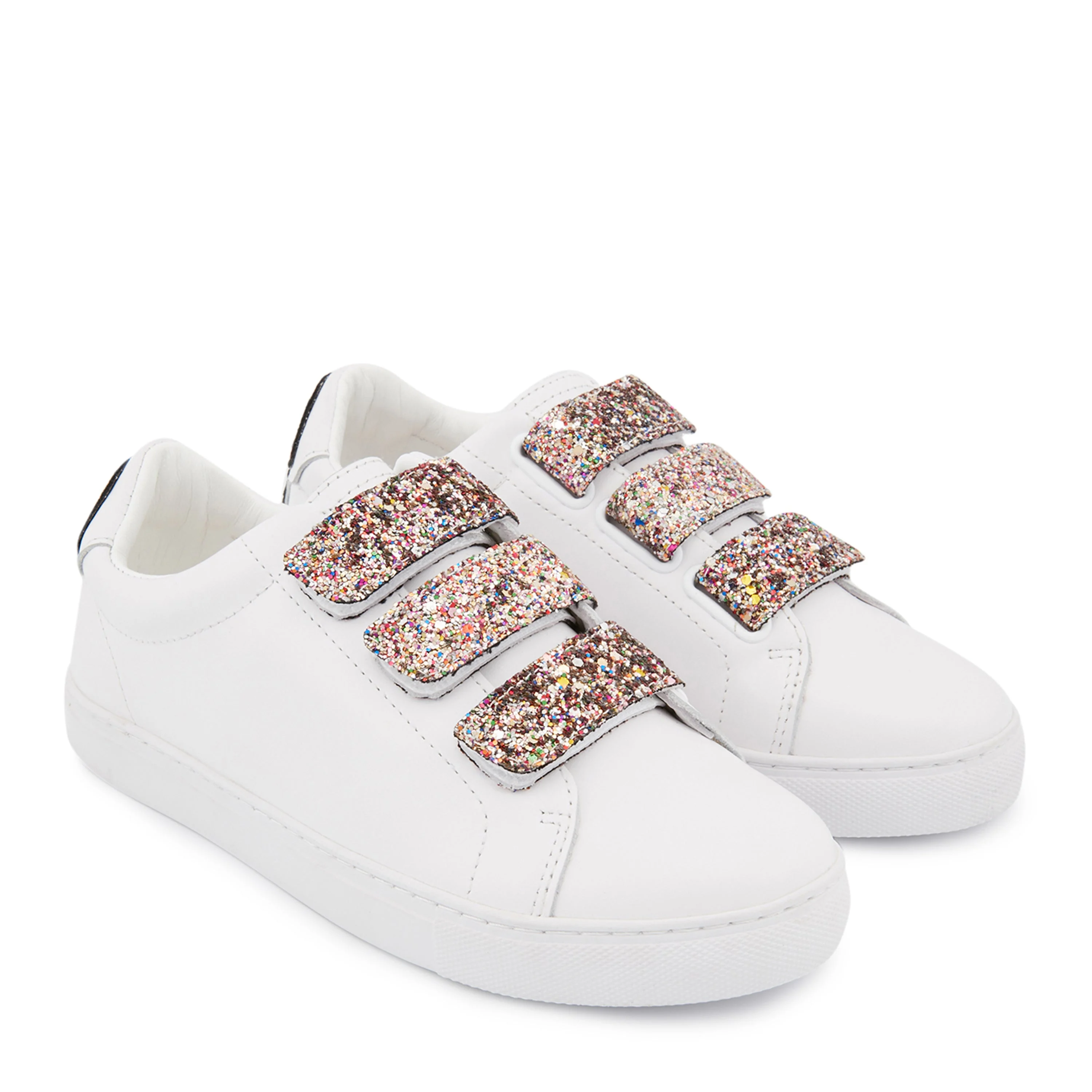 EDITH TONGUE - Sneakers en cuir | Blanc