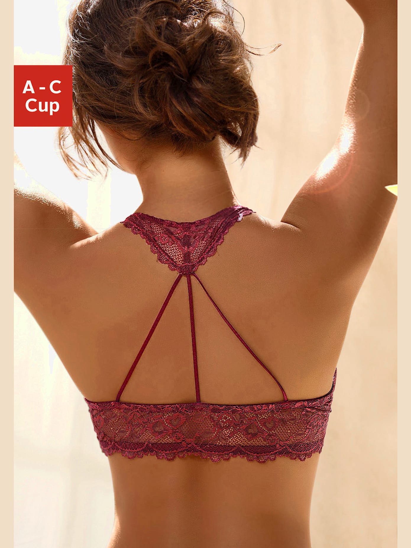 Soutien-gorge push-up féminin, coussinets amovibles