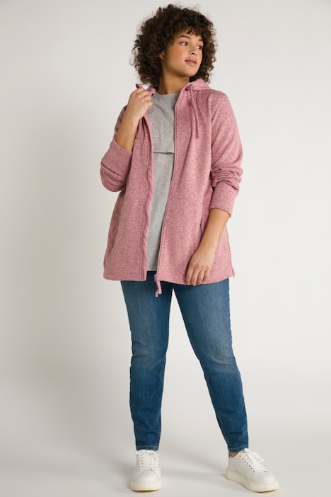 Bellieva-Sweatjacke, herausnehmbarer Einsatz