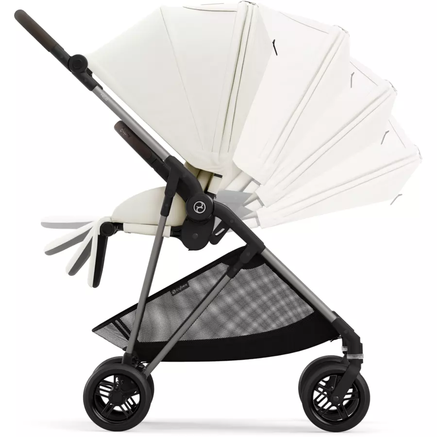 cybex GOLD Kinderwagen Melio Cotton White