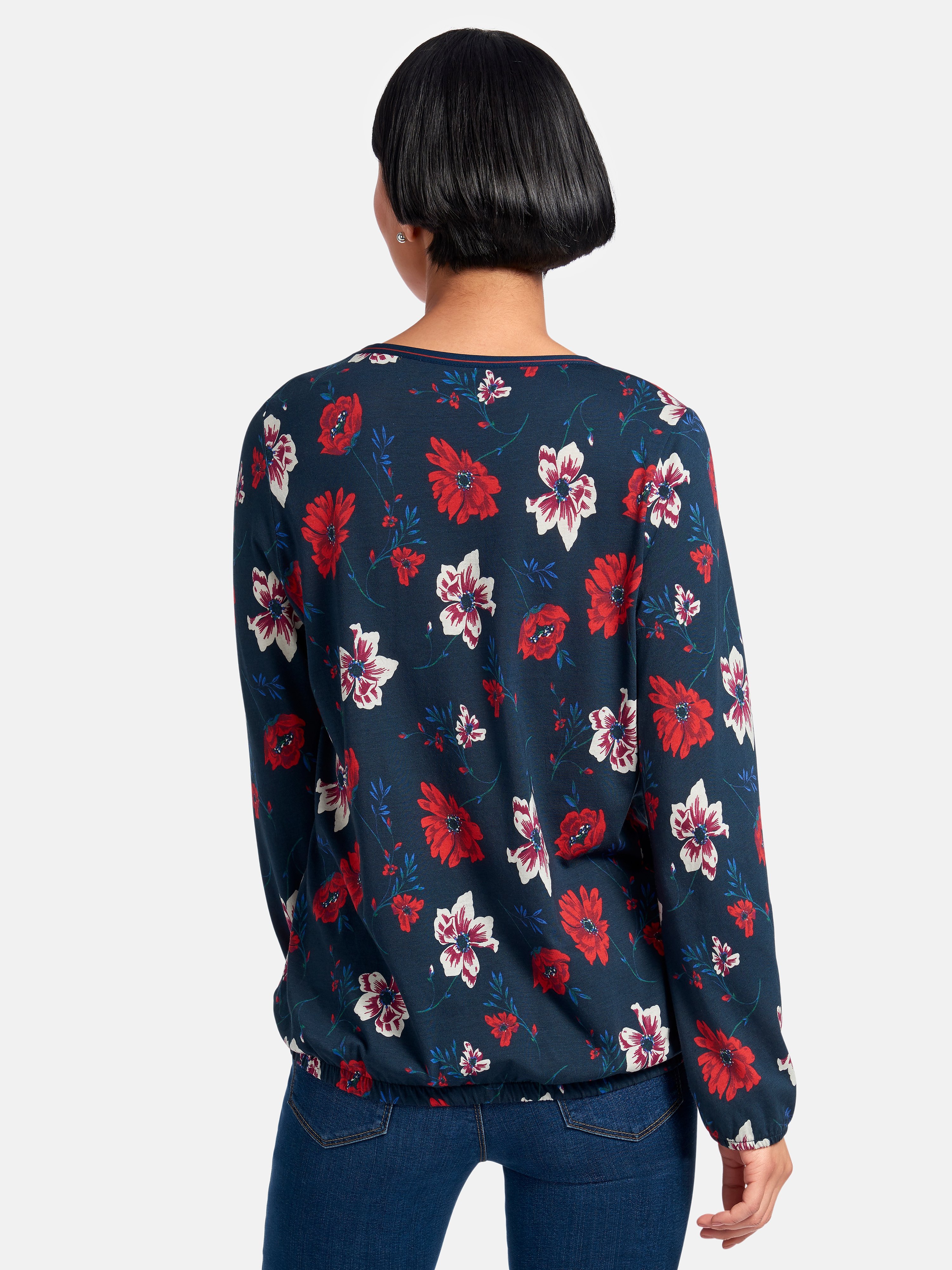 Rundhals-Shirt