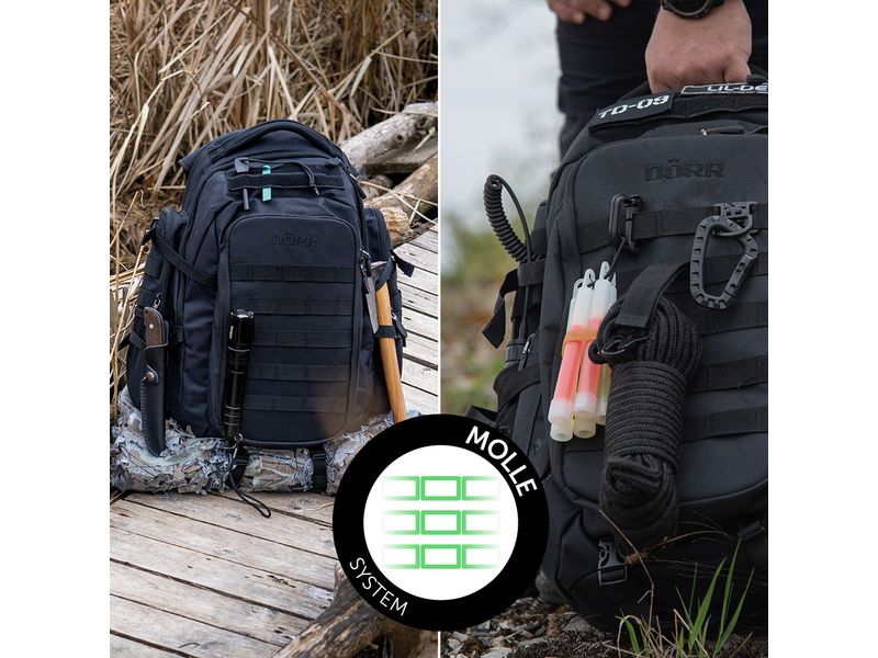 Dörr Fotorucksack ProTac Schwarz Fotorucksack für den Outdoor-Einsatz