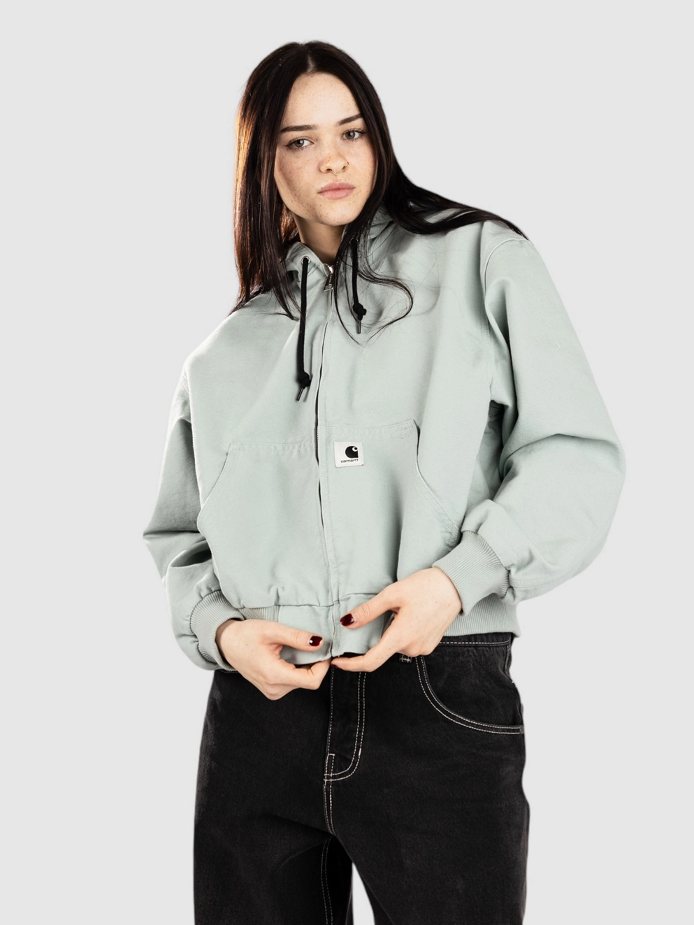 Carhartt WIP OG Active Jacket frosted green rinsed