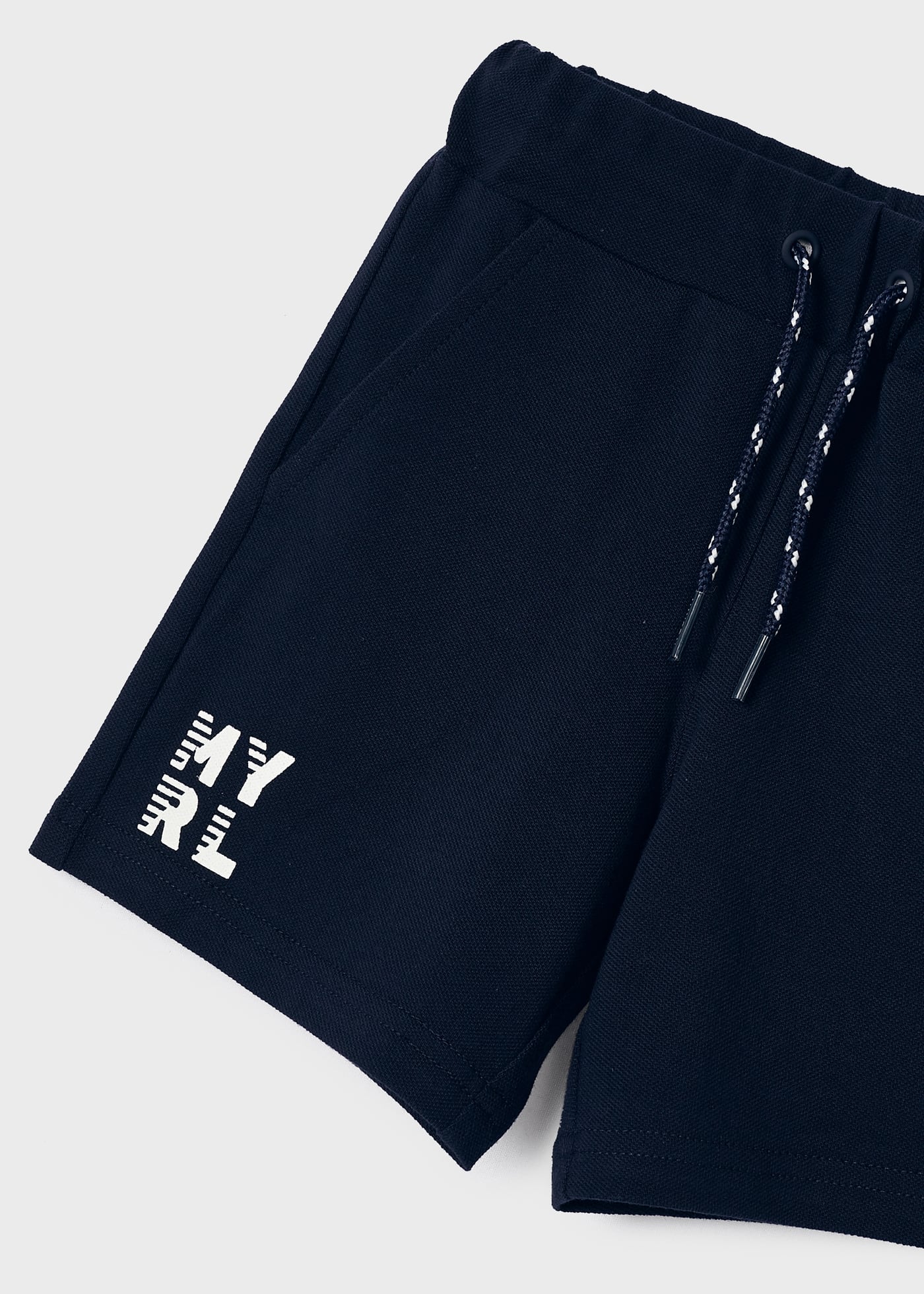 Bermudas de algodão sustentável para meninos