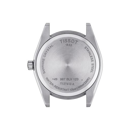 Tissot Gentleman T127.410.11.051.00 Herreur, Sølv, Sort Urskive, 40 mm
