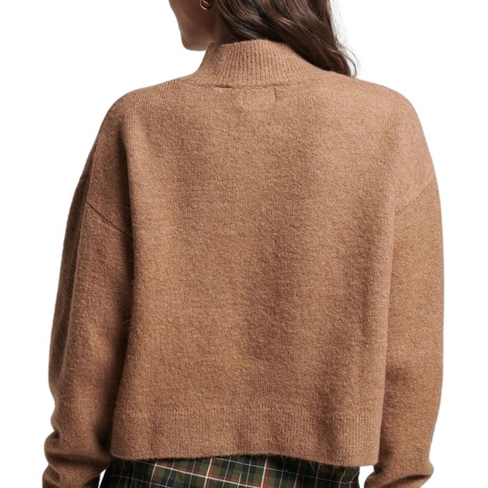Superdry Vintage Essential Mock Neck Trui Dames
