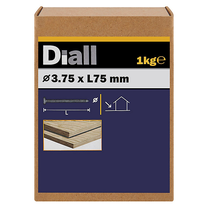 Clous à tige annelée 3,75x75 - 1kg