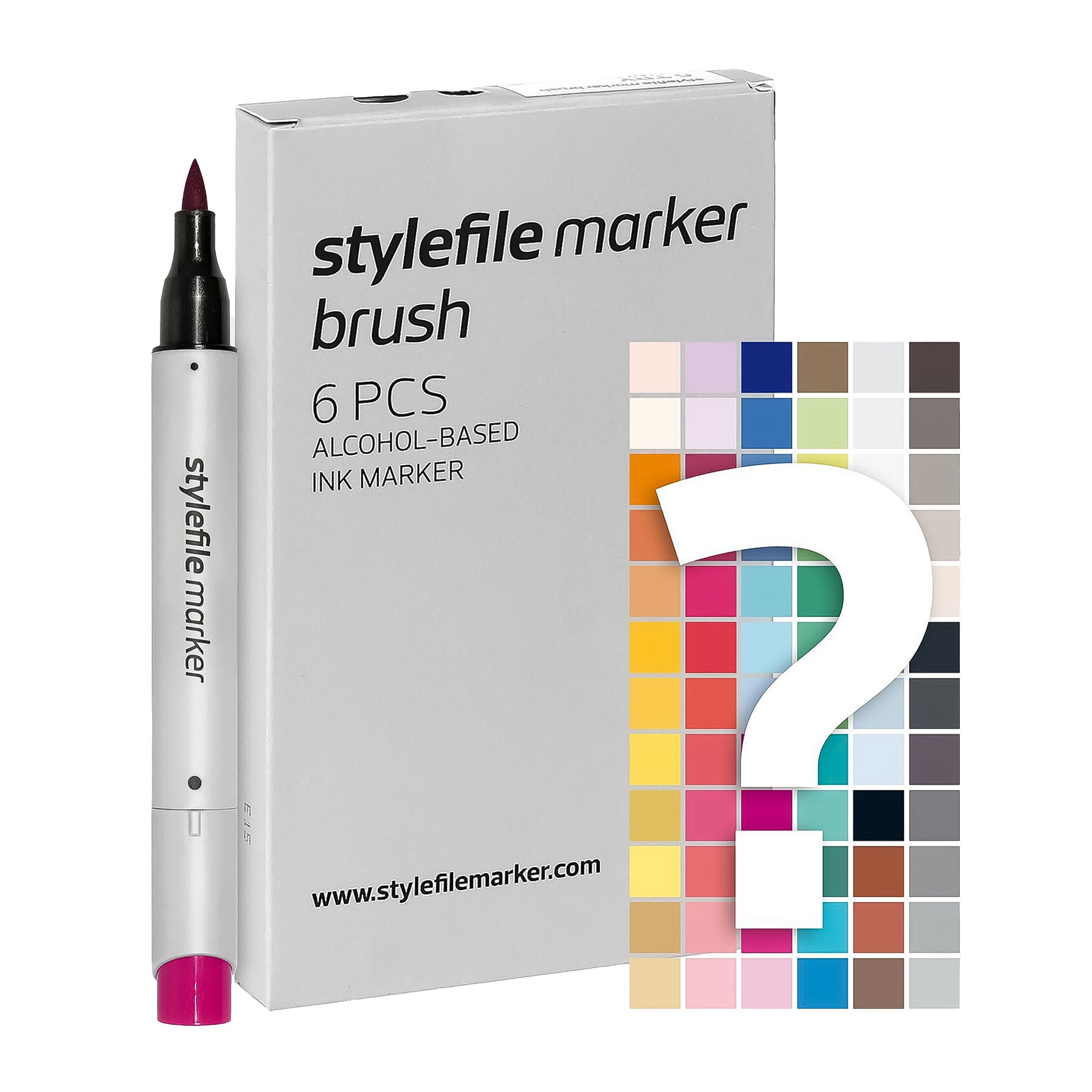 Stylefile<br>Marker Brush 6er Try Out Set
