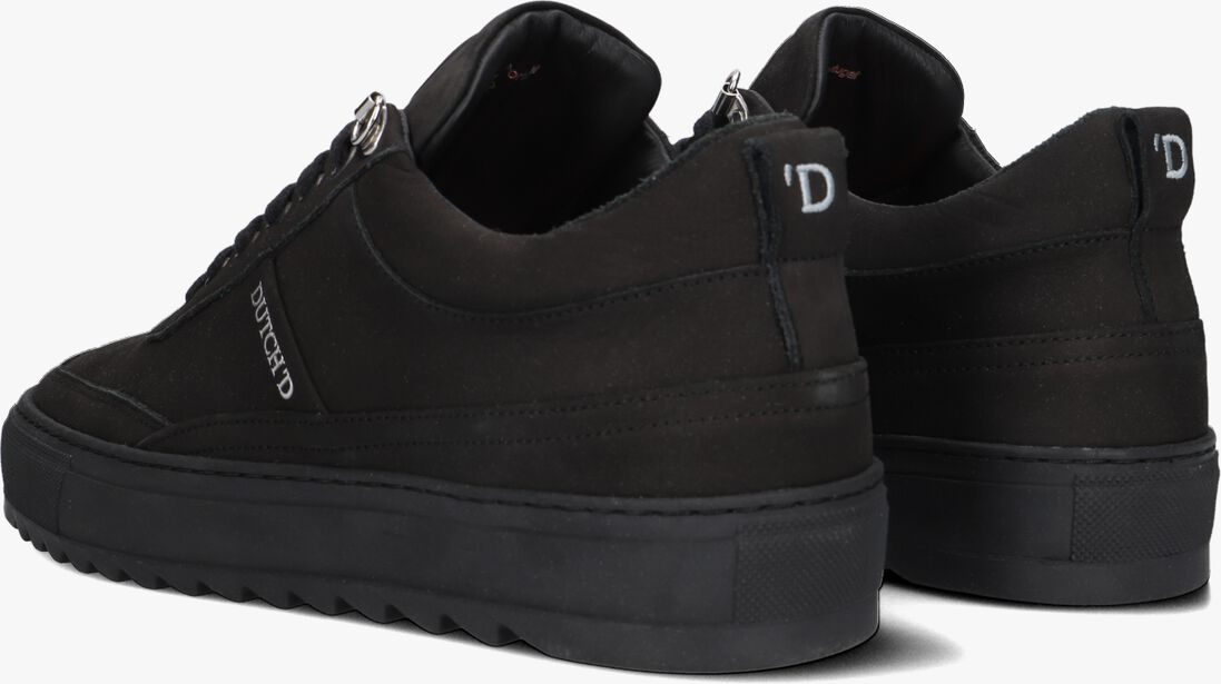 DUTCH\\'D zwarte dutch'd lage sneakers myth heren