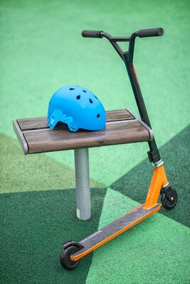 Pinepeak Sparkesykkel Extreme Scooter, Oransje