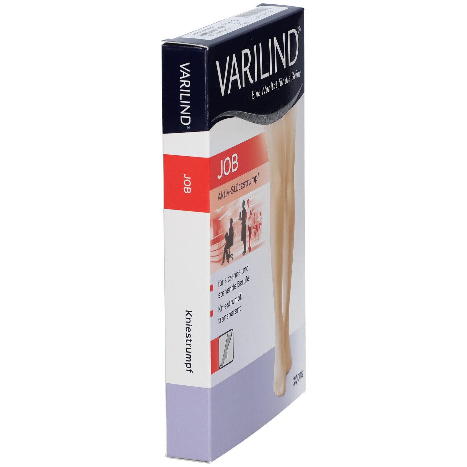VARILIND® Job Kniestrümpfe 100 DEN teint Gr. S (37,5-40)
