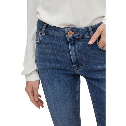Vila - VISARAH WU02 RW SKINNY Azul