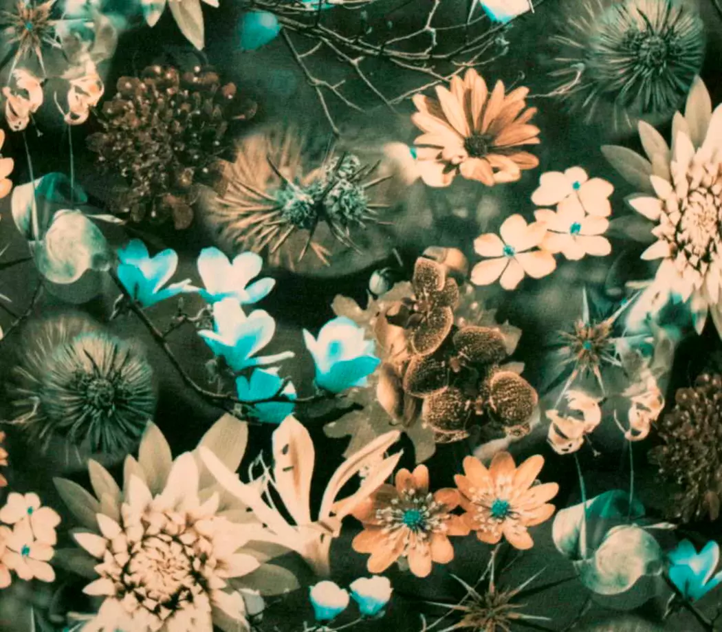 Kissenbezug Floral 45 x 45 cm
