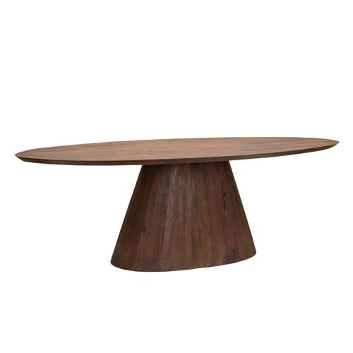 Eetkamertafel Premana ovaal 240 bruin
