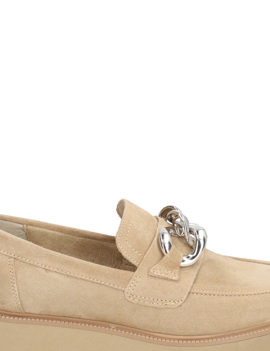 Veloursleder Slipper klassisch