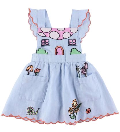 Stella McCartney Kids Spencer - Hellblau m. Strickerei