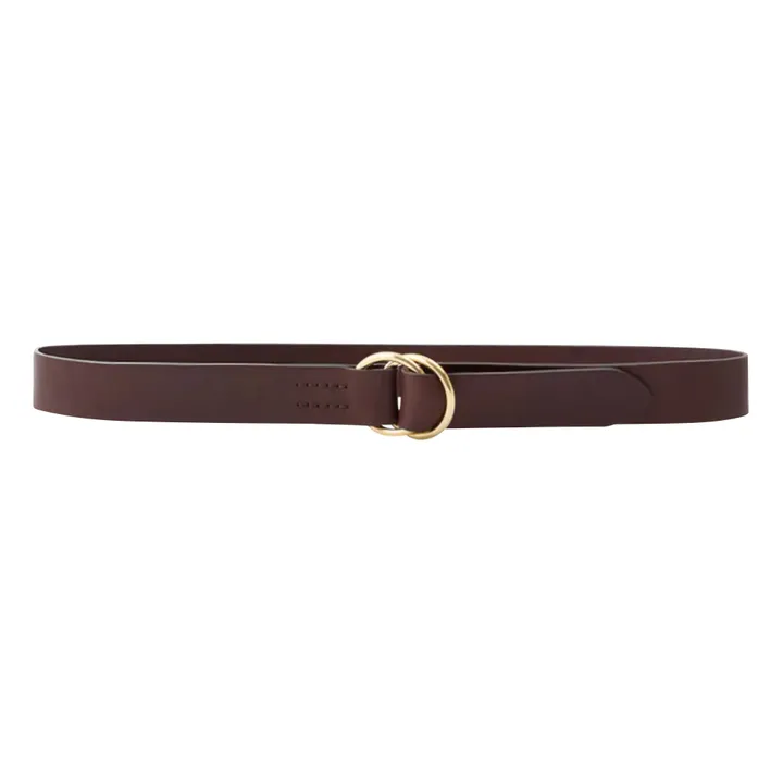 Soeur Ceinture Alto Cuir | Marron