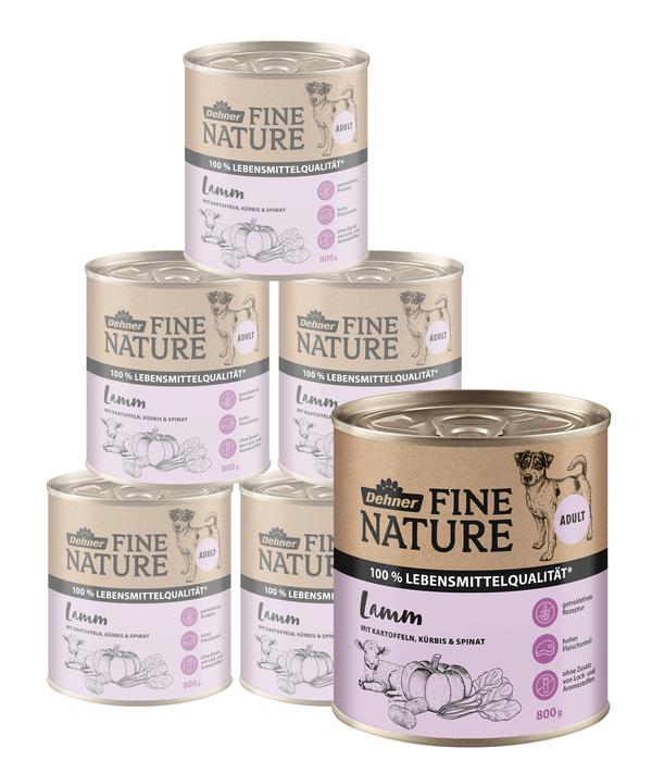 Dehner Fine Nature Nassfutter für Hunde