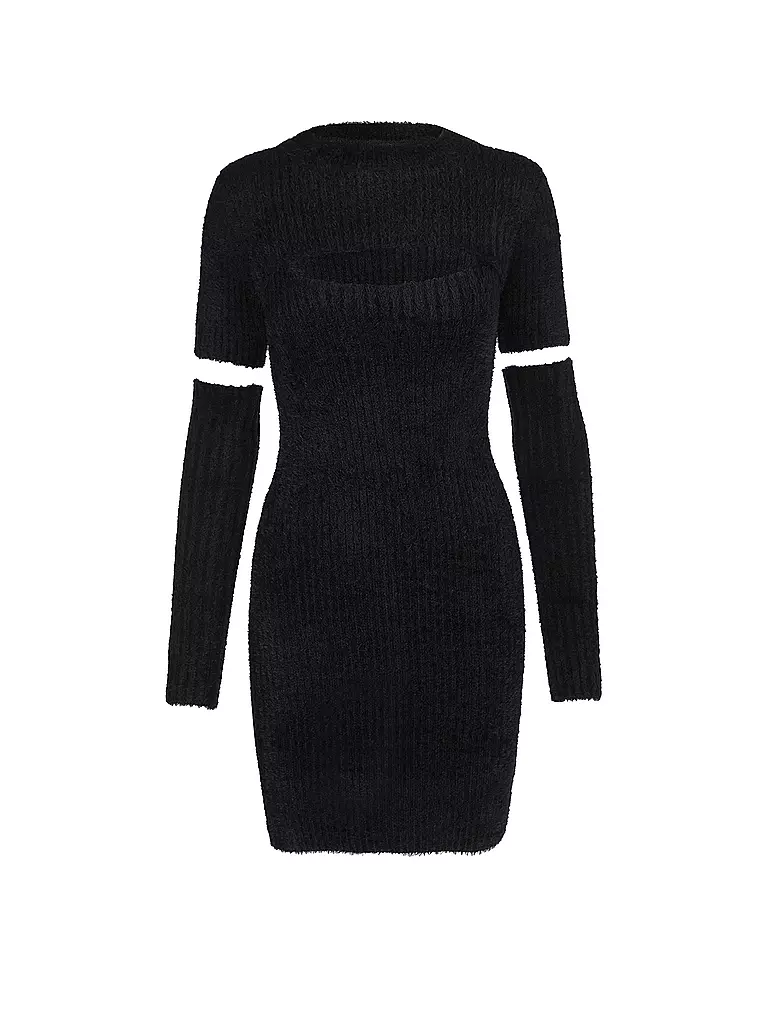 GUESS Strickkleid  schwarz