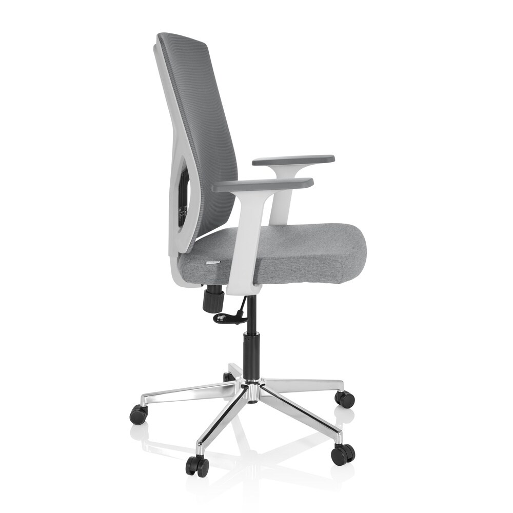 Home Office Bürostuhl BRETON BASE W Stoff/Netzstoff mit Armlehnen hjh OFFICE