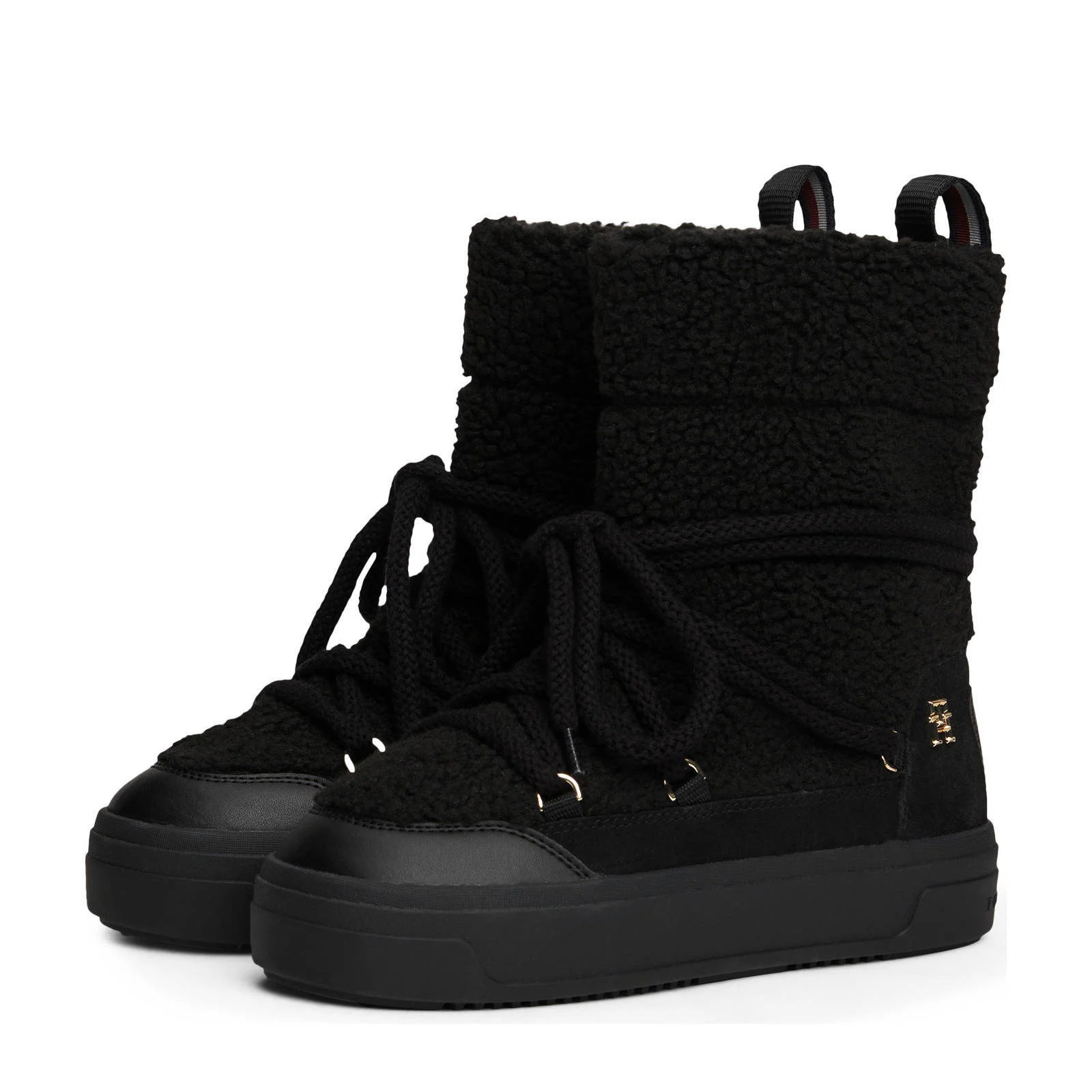 Tommy Hilfiger snowboots zwart