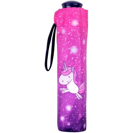 p:os Taschenschirm mit Einhorn Motiv