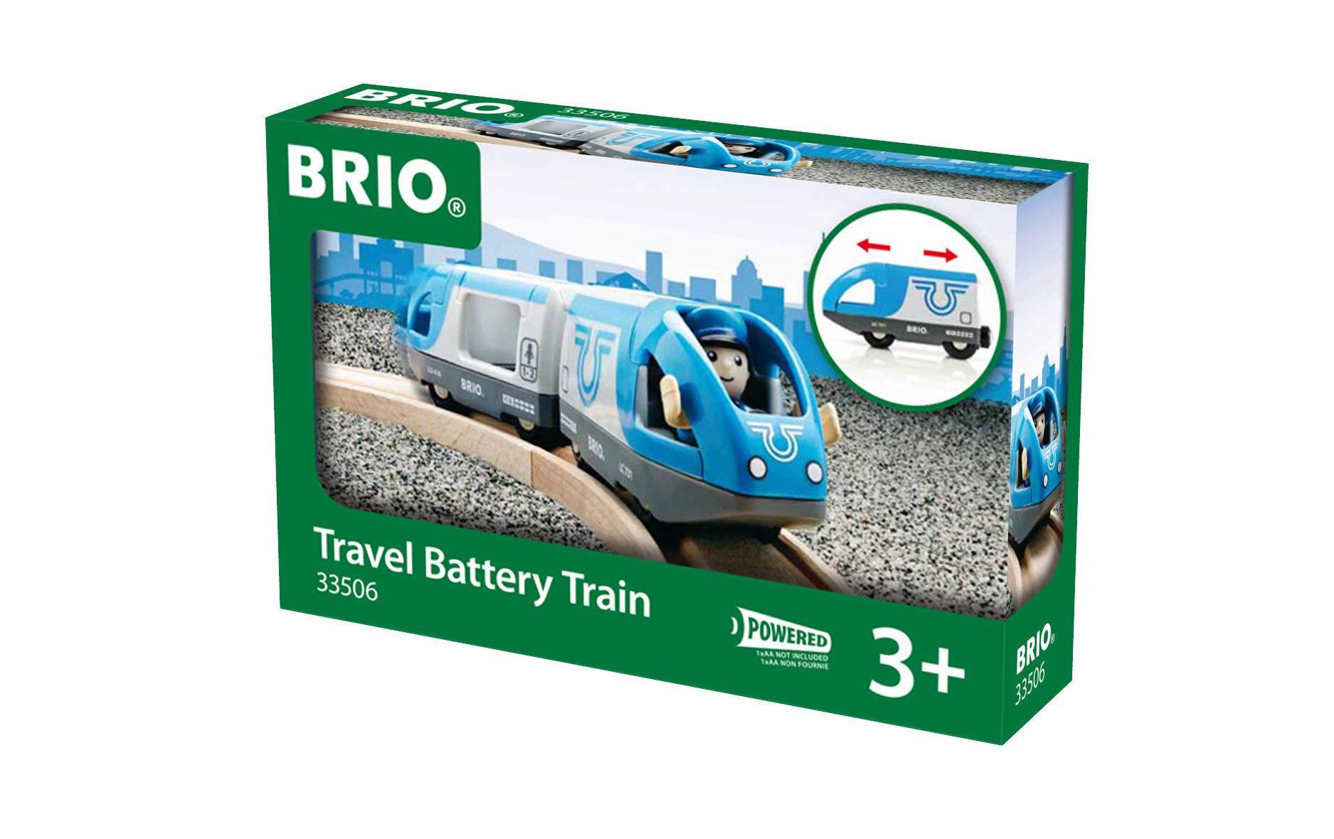 Eisenbahn Reisezug batteriebetriebenSet mit 3 Teilen