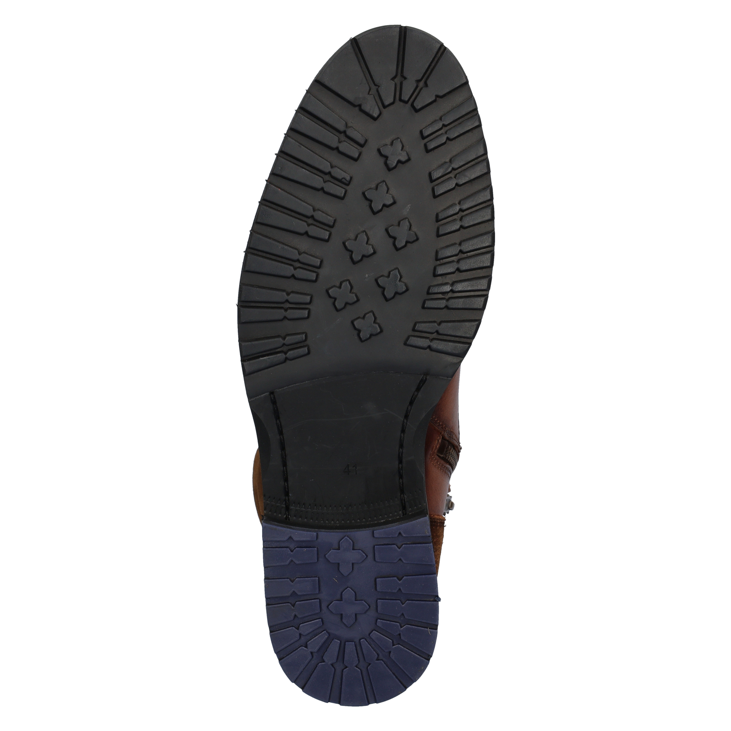 Nile heren veterboot Nelson Cognac