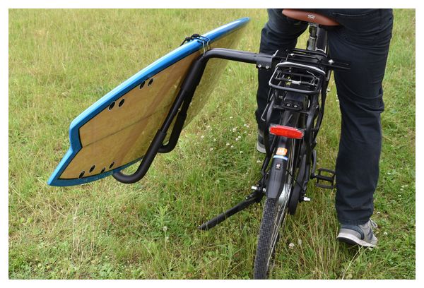 Porte planche pour porte-bagage vélo
