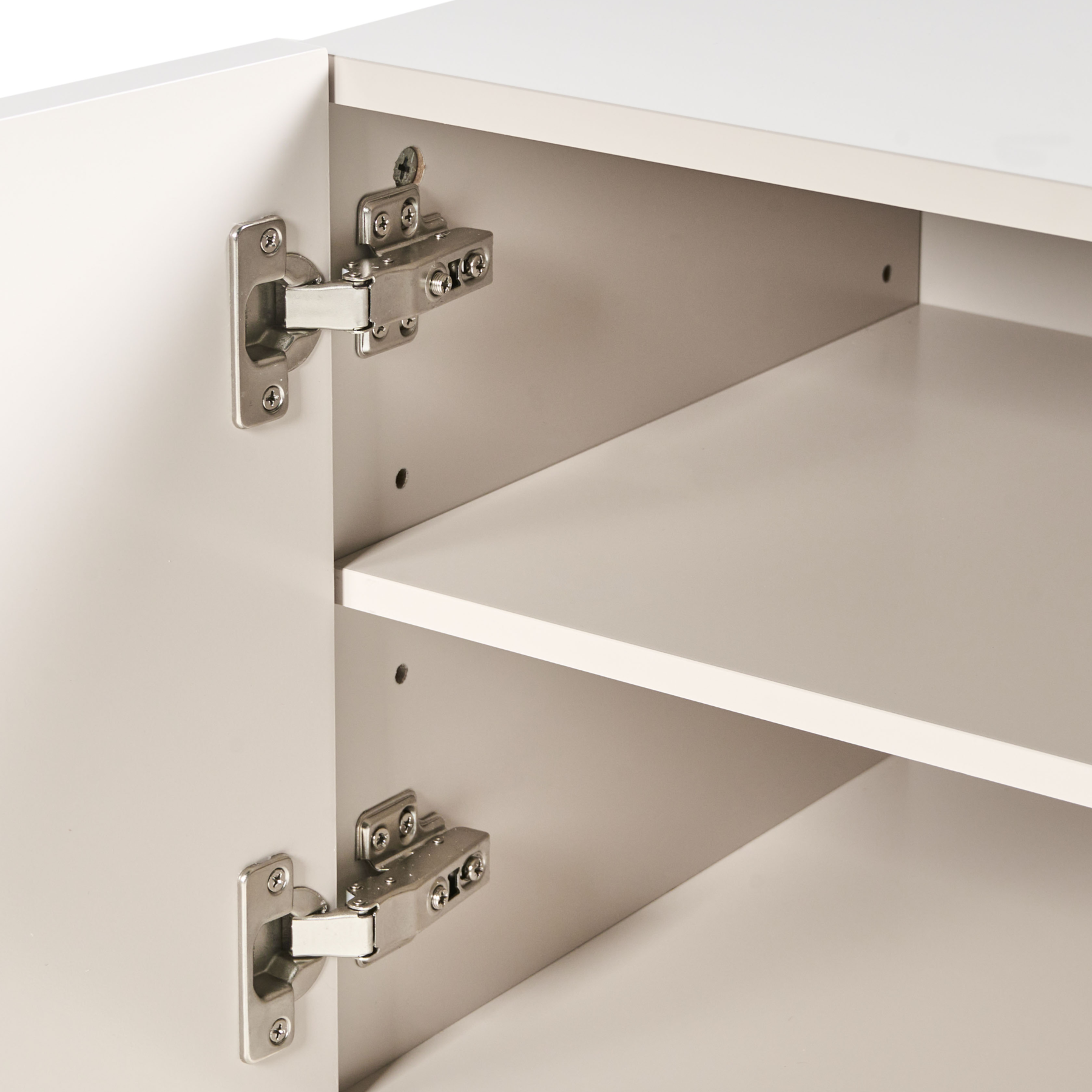 Beliani - CLUNES - Nachtkastje - Lichtbeige - MDF