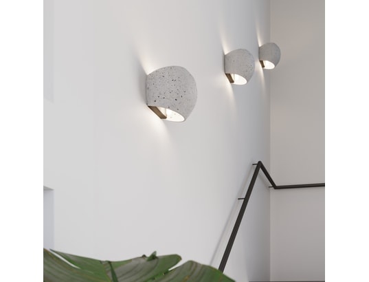 SOLLUX LIGHTING - Applique globe béton