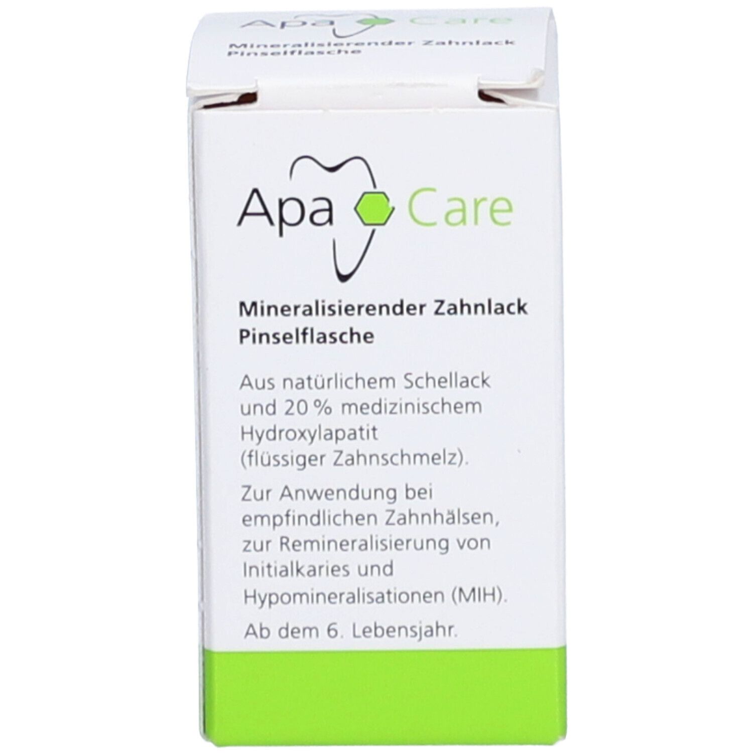 ApaCare Zahnlack in der Pinselflasche