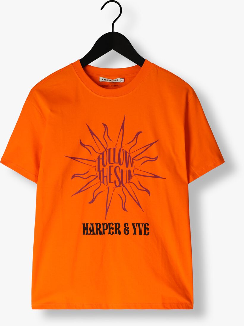 HARPER & YVE oranje harper & yve t-shirt followthesun-ss
