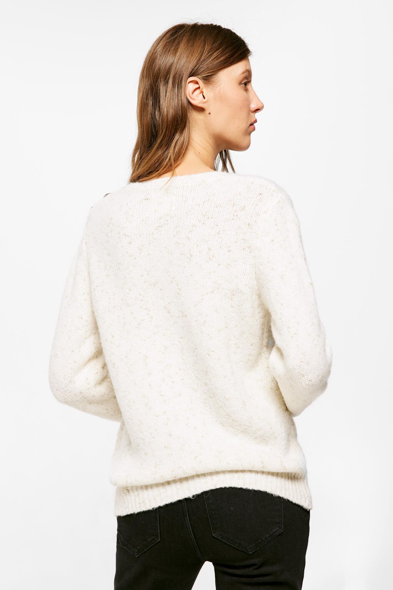 Jersey de lã lurex