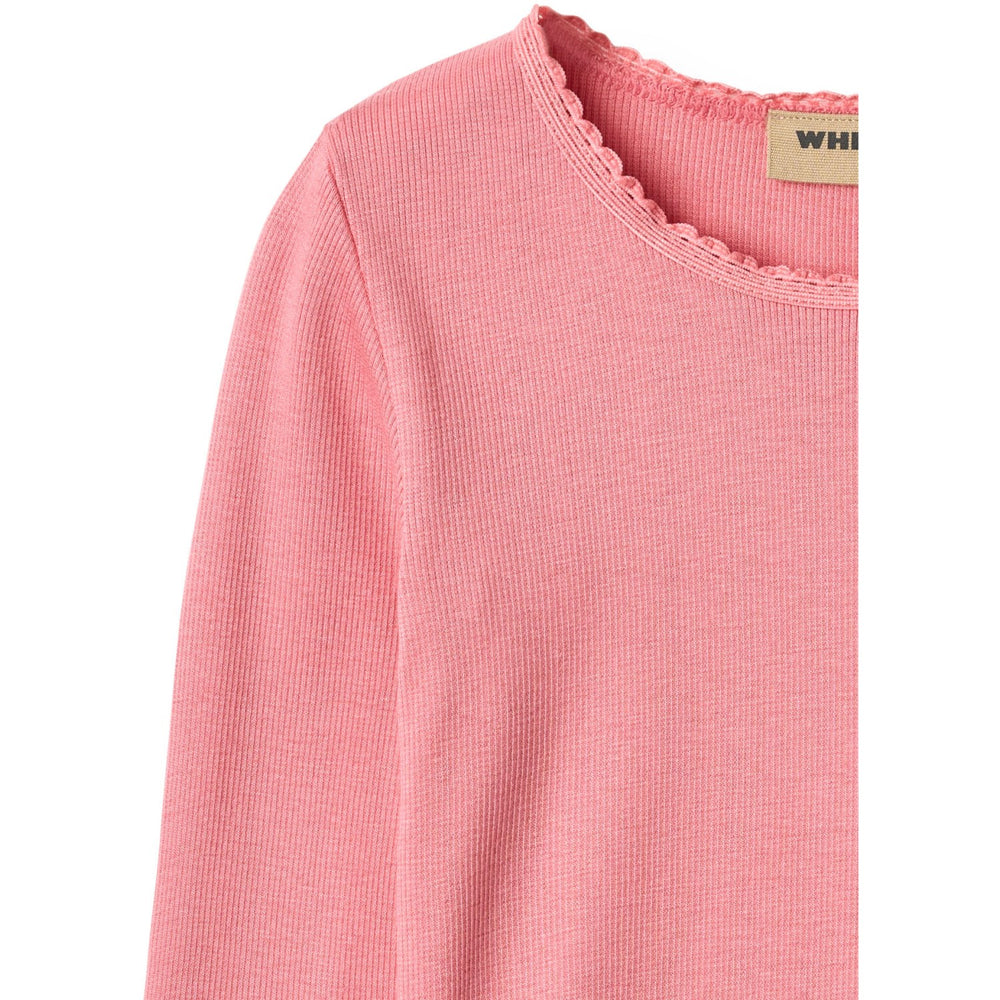 Køb Wheat Soft Pink Rib Bluse Reese