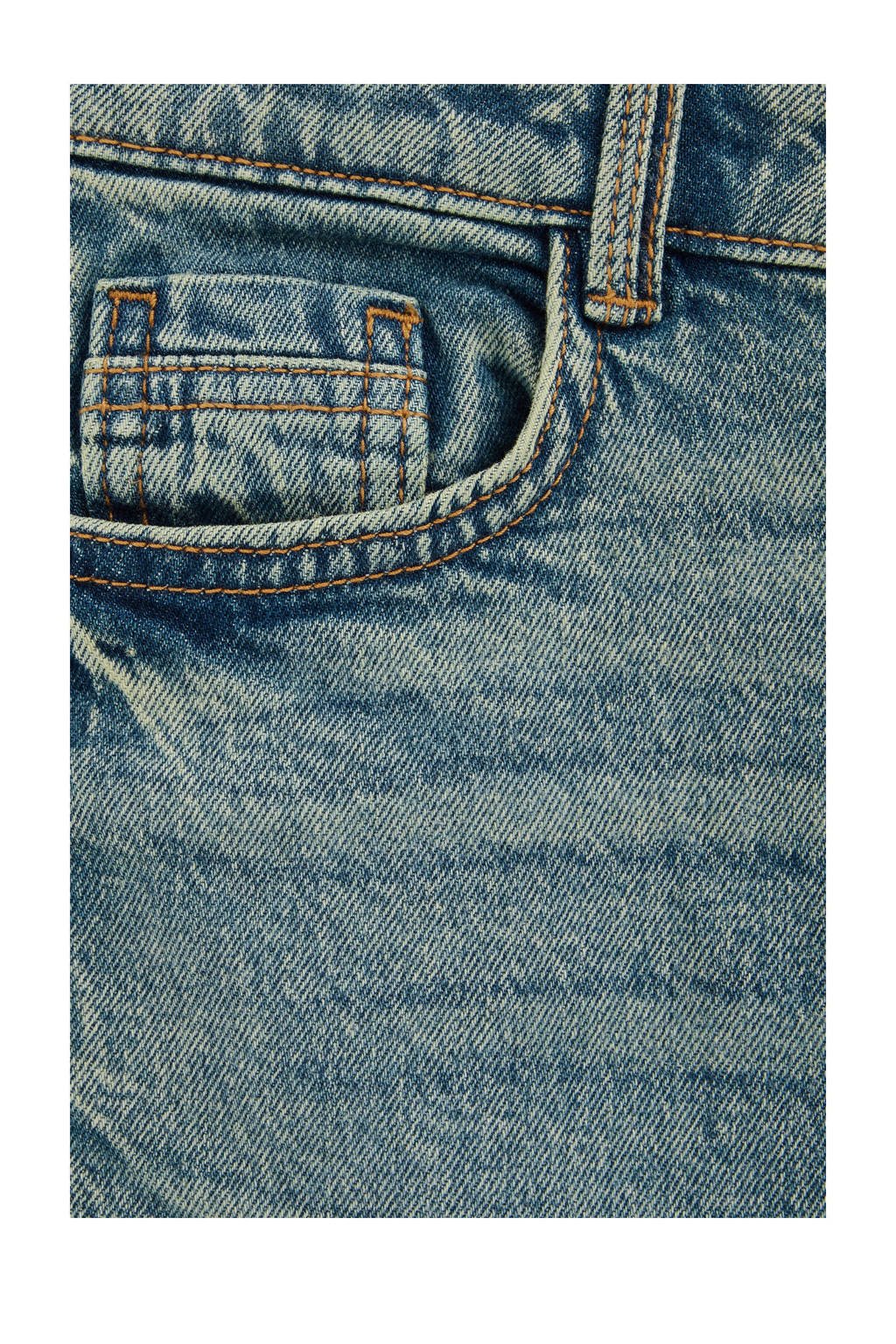 WE Fashion Blue Ridge waist regular fit jeans medium blue denim