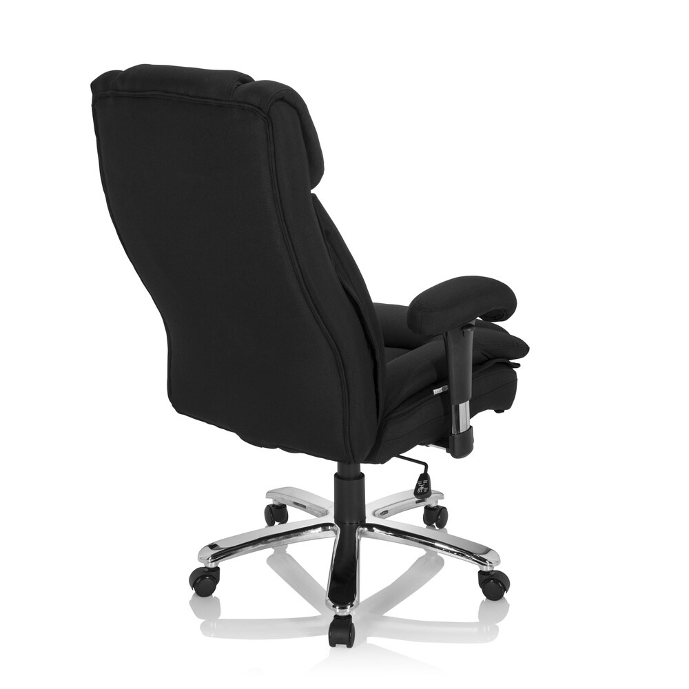 XXL Drehstuhl BUILDER XXL I Stoff mit Armlehnen (höhenverstellbar) hjh OFFICE