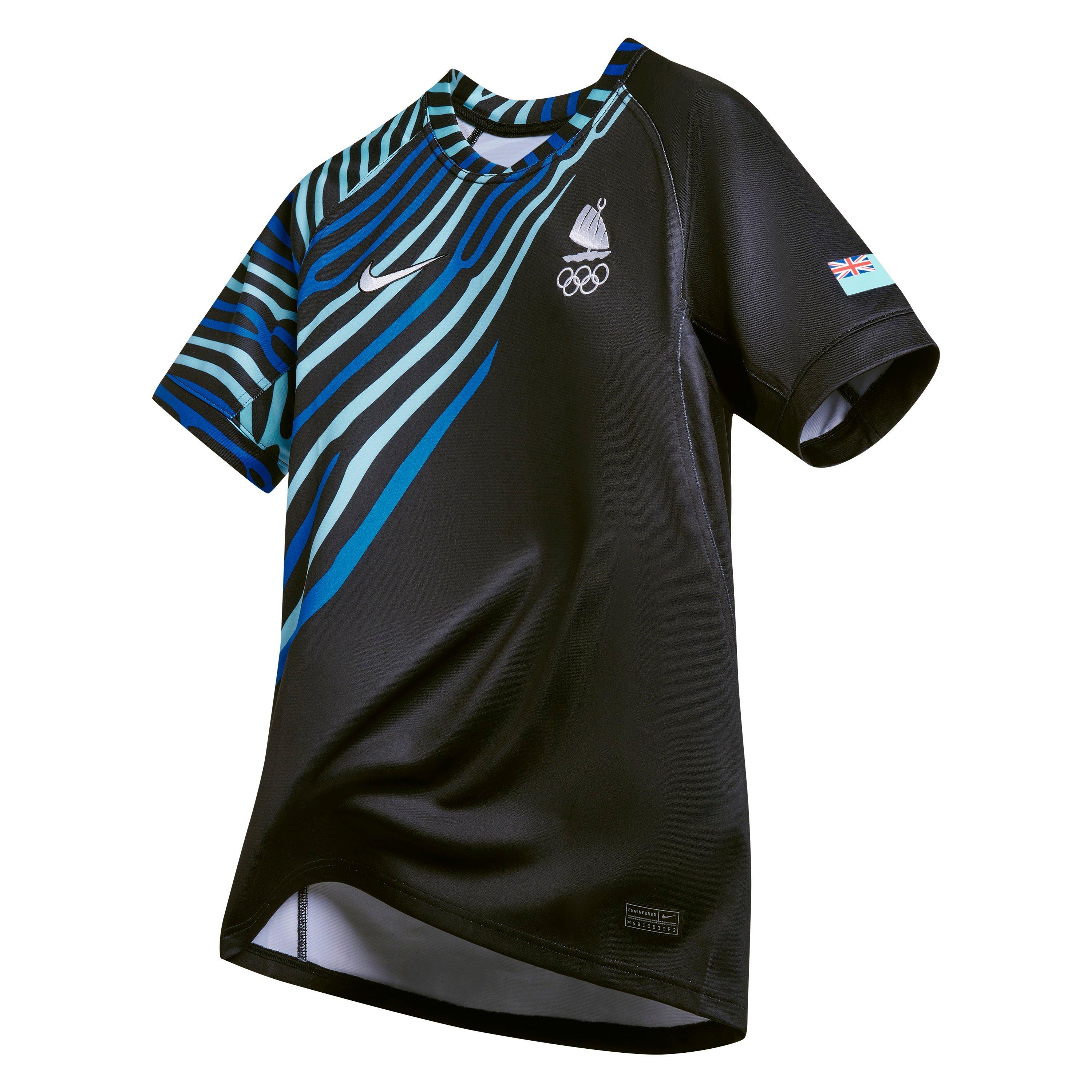 Nike Fiji Paris 7s Olympics™ Away Shirt 2024 Mens