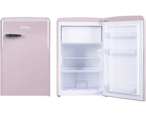 Amica KS 15616 P koelkast met vriesvak, afmetingen (B x H x D): 55 x 86 x 61,5 cm, koelvak: 95 l, vriesvak: 13 l