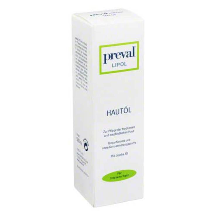 Preval Lipol Rückfettendes Hautöl, 500 ml