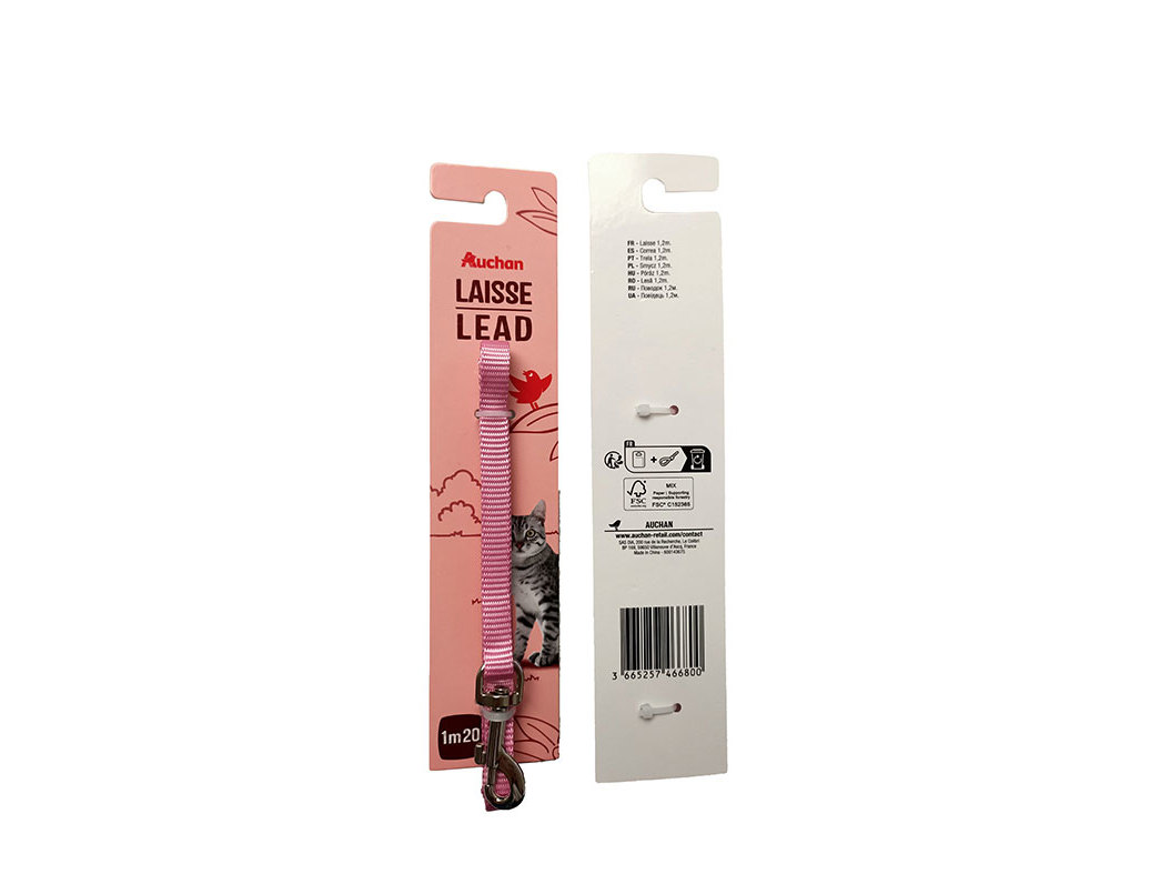 TRELA AUCHAN ROSA 120CM