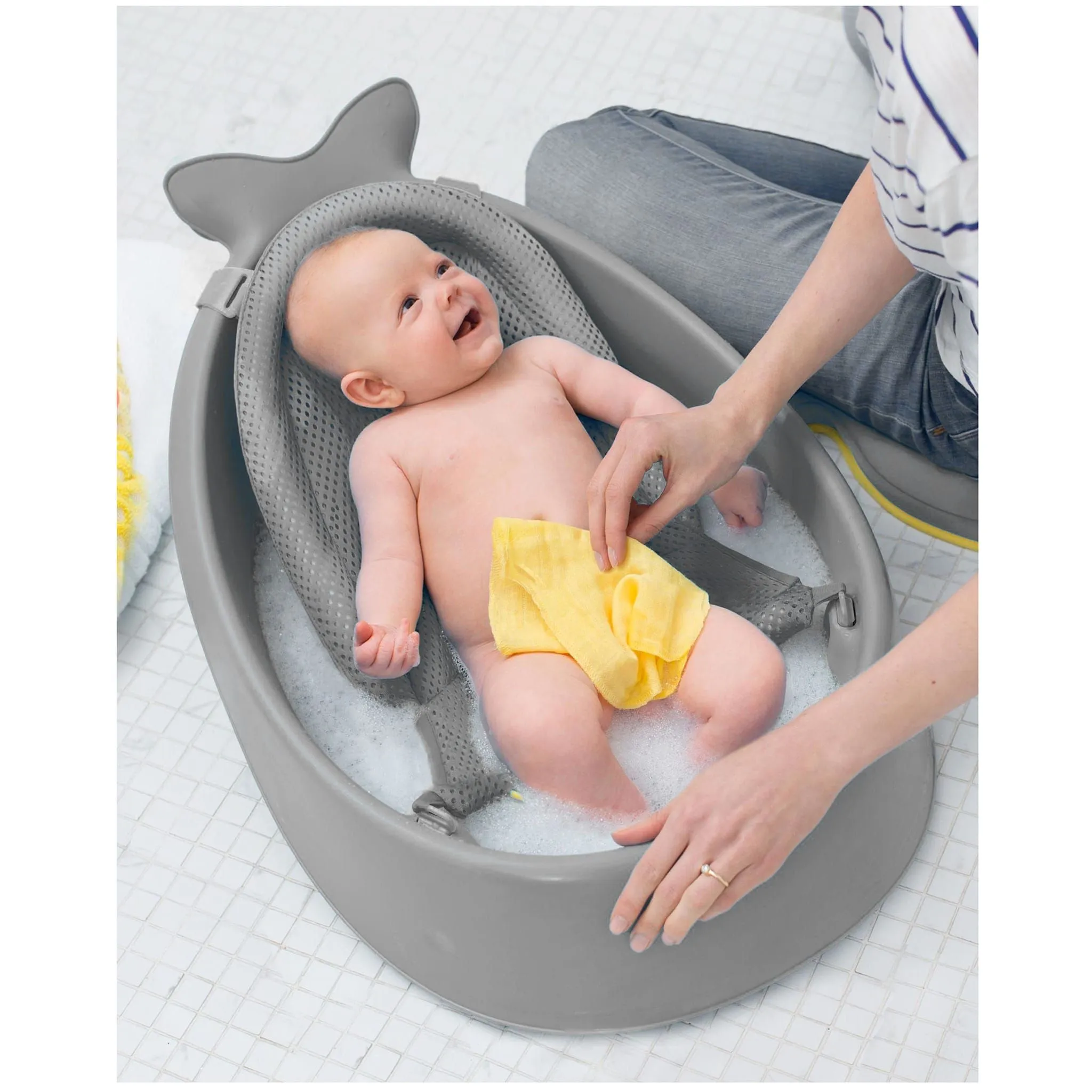 Skip Hop Bain 3 En 1 Smart Sling - Baleine Grise