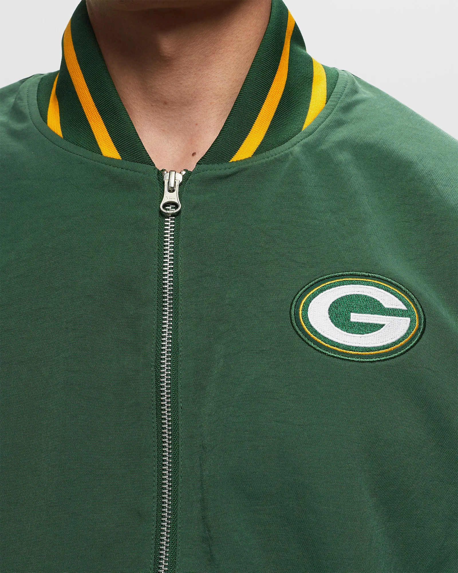 Nike NFL Green Bay Packers Nike Coach Bomber Jacket