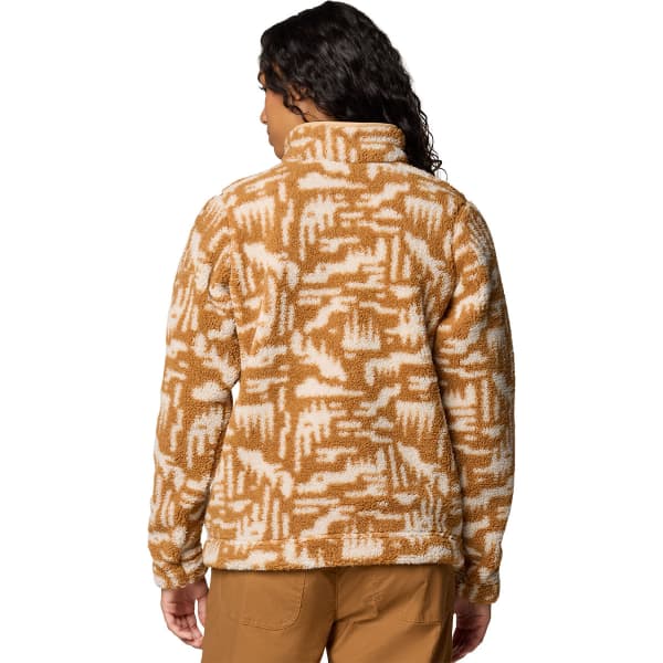 Sweat polaire COLUMBIA WEST BEND 1/4 ZIP II W CAMEL BROWN HIGHLAND TONAL