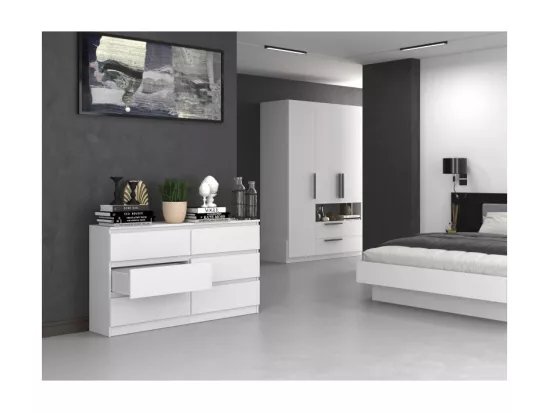 Commode Malwa M6/140 BLANC